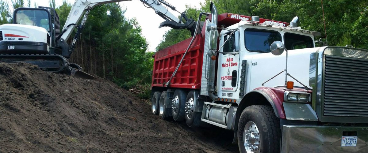 Landscape Supply Hauling in Wilmington.