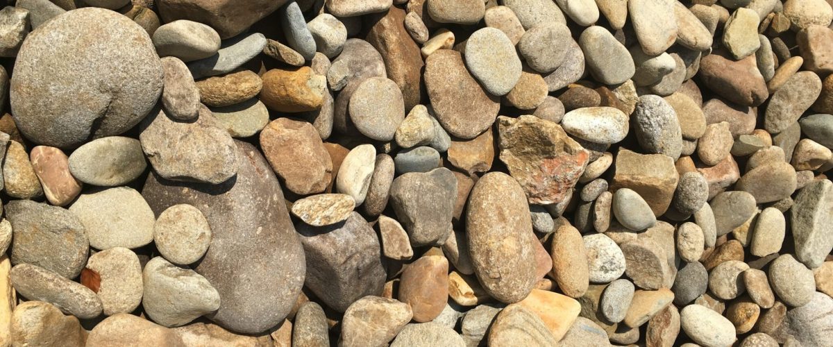 River Rocks sold at MIke's Mulch